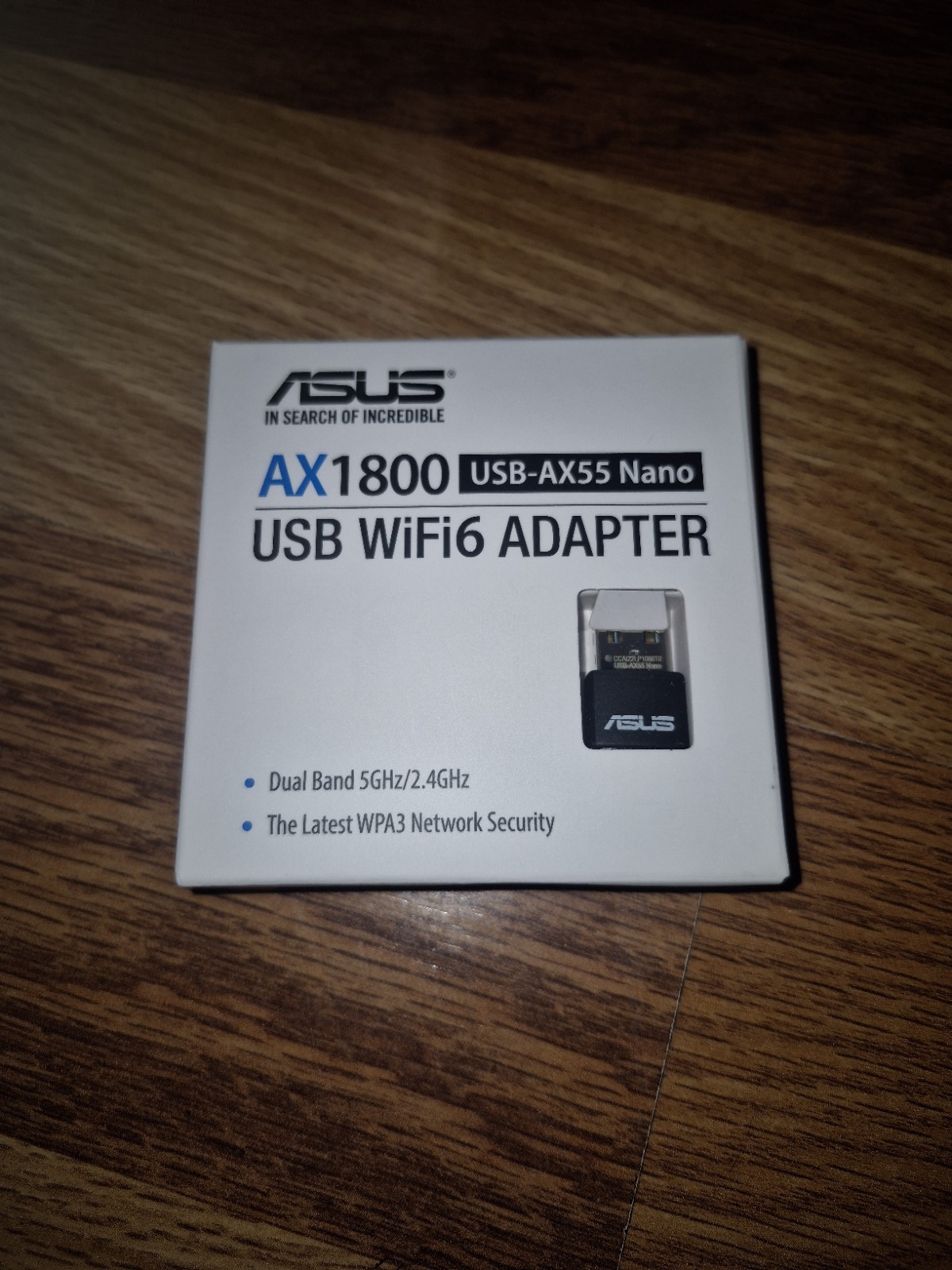 ASUS USB-AX55 NANO AX1800 Dual Band WiFi 6 External USB Network Adapter NEW