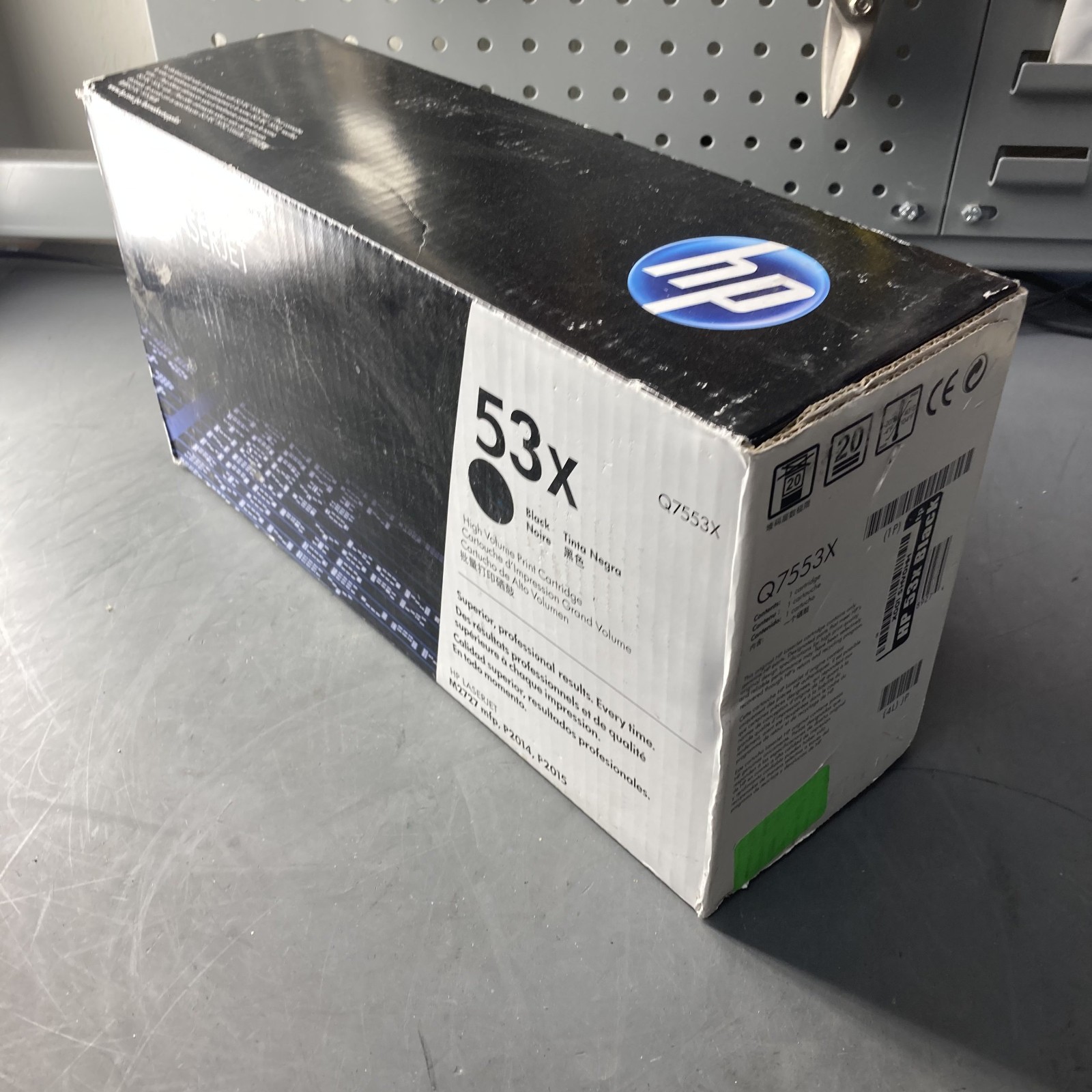 HP LaserJet 53X Genuine Sealed Black HP Toner Q7553X for M2727 mfp P2014 P2015