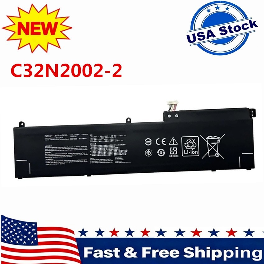 Replacement Battery for ZenBook Pro 15 Flip UP6502ZD C32N2002-2 3ICP7/54/64-2