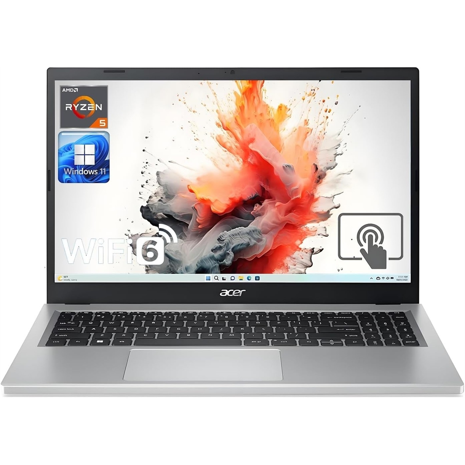 Acer Aspire A315-24P 15.6" 8GB 256GB, Pure Silver