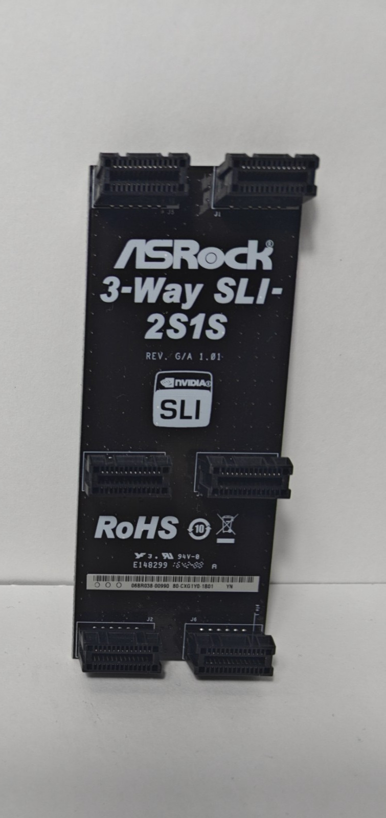 ASRock 3-Way SLI-2S1S Flexible Bridge Connector - Nvidia GPU Multi-Card SLI