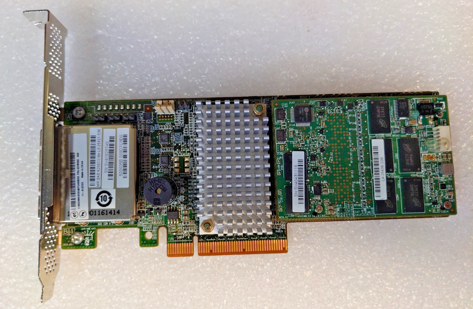 IBM ServeRAID M5120 SAS/SATA RAID Controller 81Y4478 03T8330 MR SAS 9286CV-8e