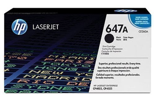 HP 647A Black (CE260A) Genuine Original Laser Toner For CP4025 CP4525