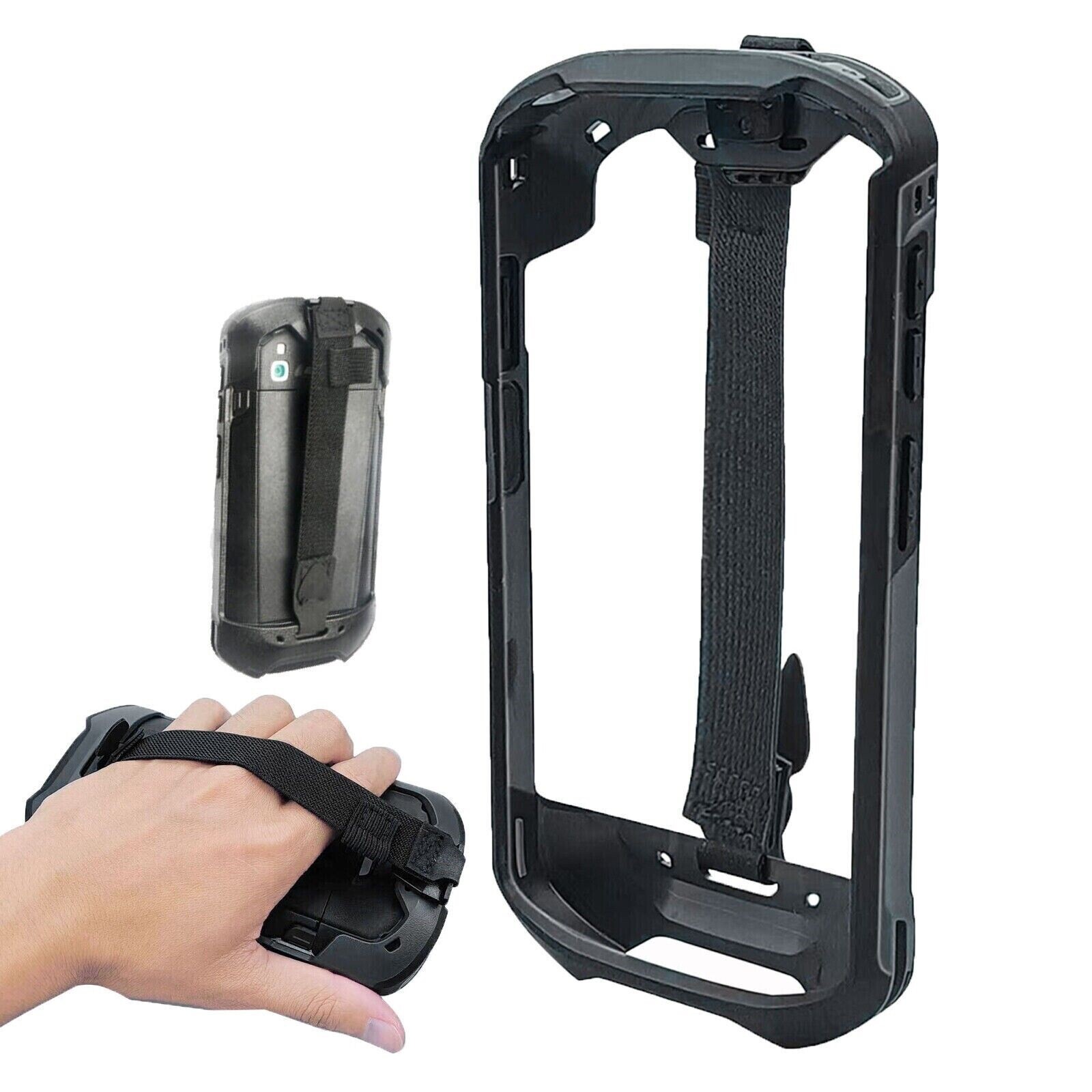 2-PCS Protective Cover Bumper Boot & Hand Strap for Zebra TC51 TC510K TC52 TC56