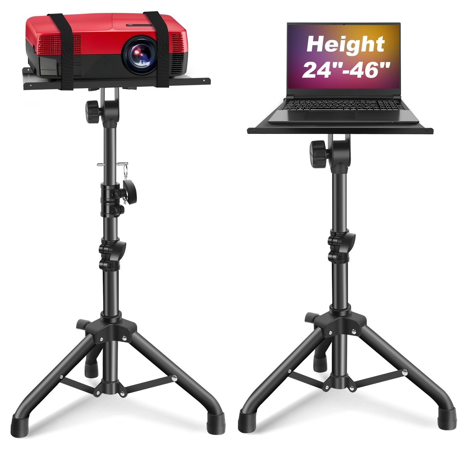 Ramzi Projector Stand,Projector Laptop Stand Tripod Laptop Tripod Stand