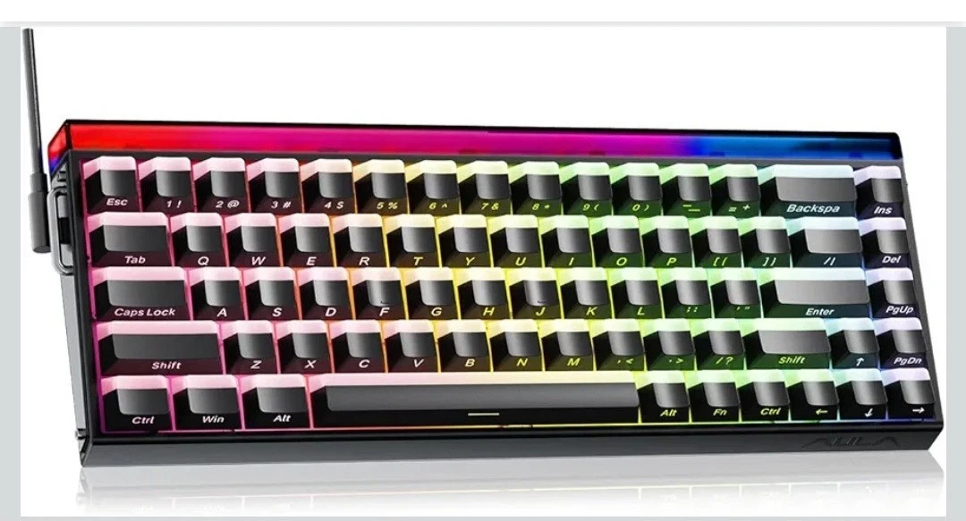 AULA Hero 68 HE 60% Gaming Keyboard Wired Magnetic RGB Backlight