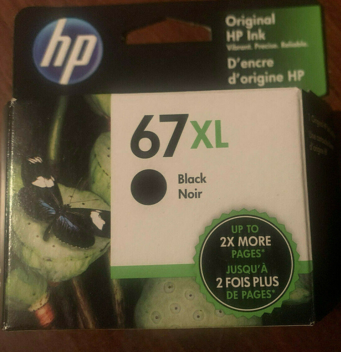 New Genuine HP 67XL Black Ink Cartridge Factory Boxed Sealed  2025