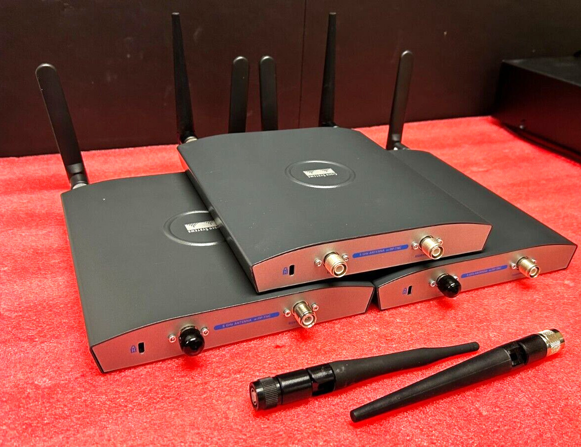 CISCO AIR-LAP-1242AG-A-K9 (QTY 3)