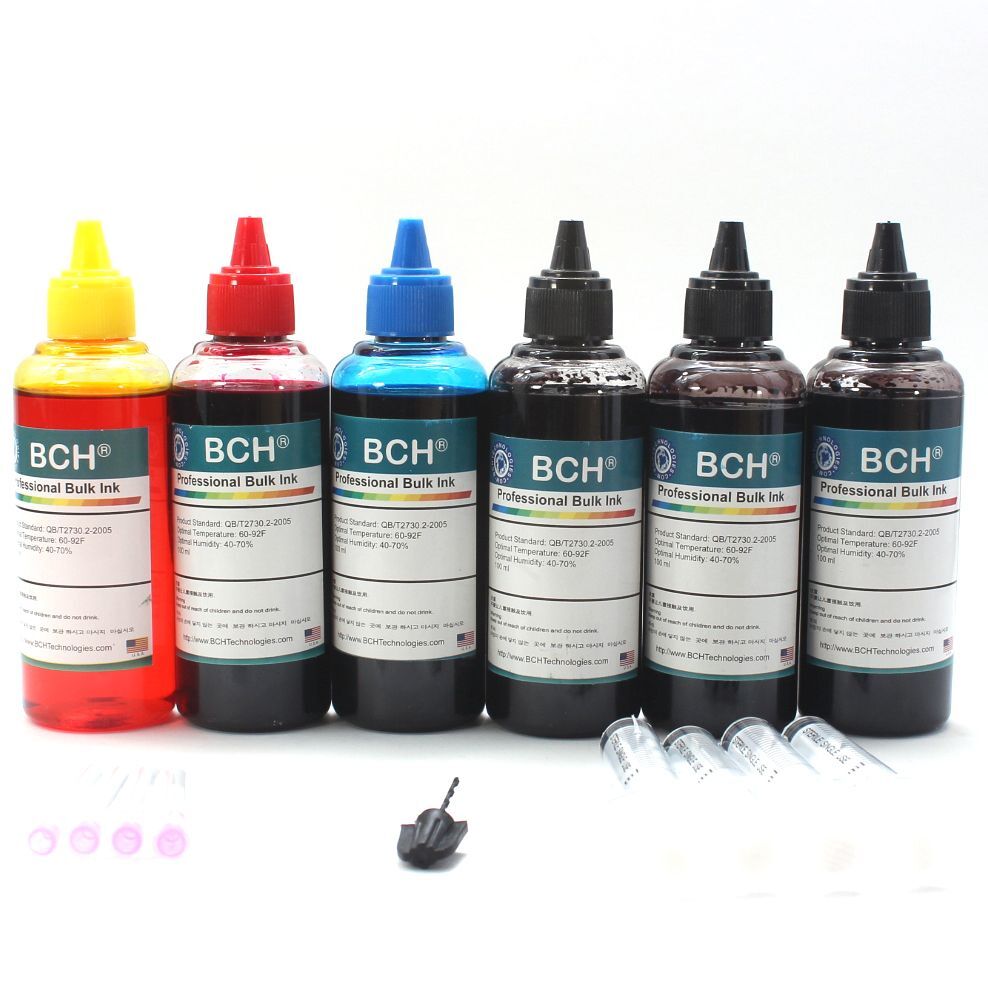 BCH Standard Bulk 600 ml Refill Ink for HP, Canon, Epson, Lexmark & More