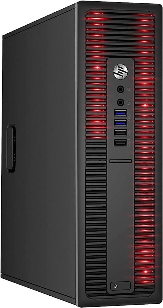HP RGB GAMING DESKTOP COMPUTER PC INTEL i5 GEFORCE 730 16GB 2TB HD WIFI WIN 11