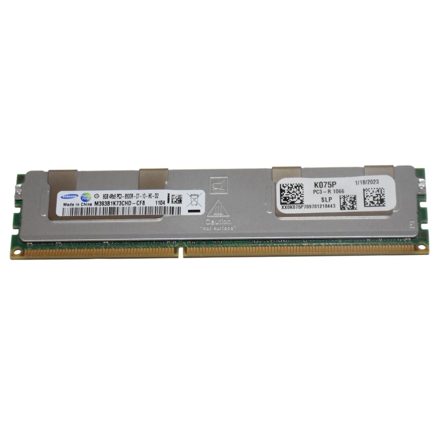 Samsung 96GB 12x8GB DDR3 1066MHz 4Rx8 PC3-8500R Memory RAM M393B1K73CHD-CF8