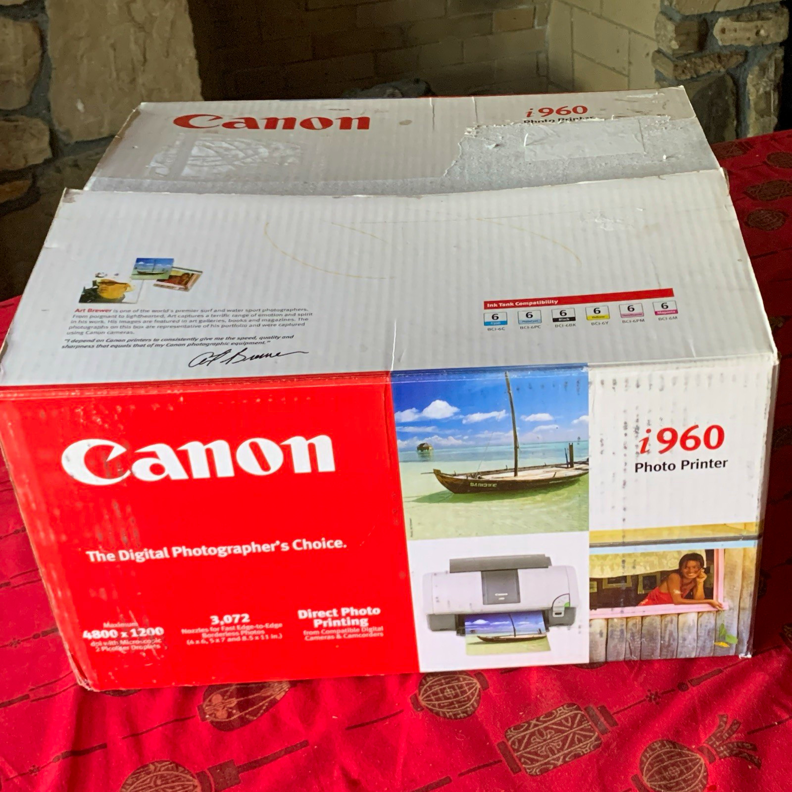 Canon i960 Digital Photo Inkjet Printer 4800x1200 DPI Color Direct Print