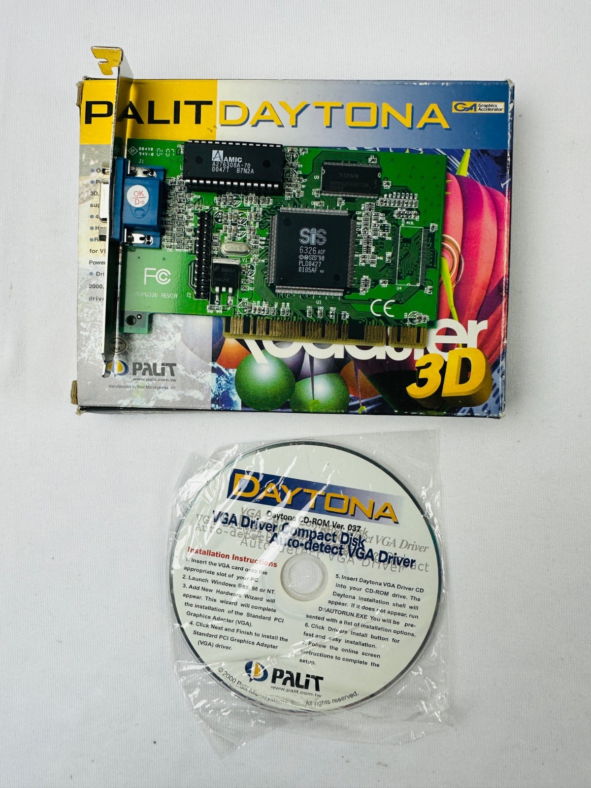 Palit AGP6326 4MB AGP PCI Video Card