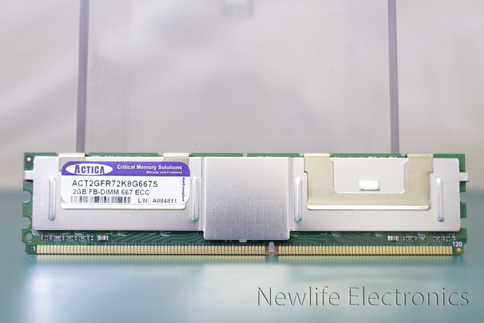 ACTICA 2GB PC-5300 (667MHz) FB-DIMM Server Memory ACT2GFR72K8G667S