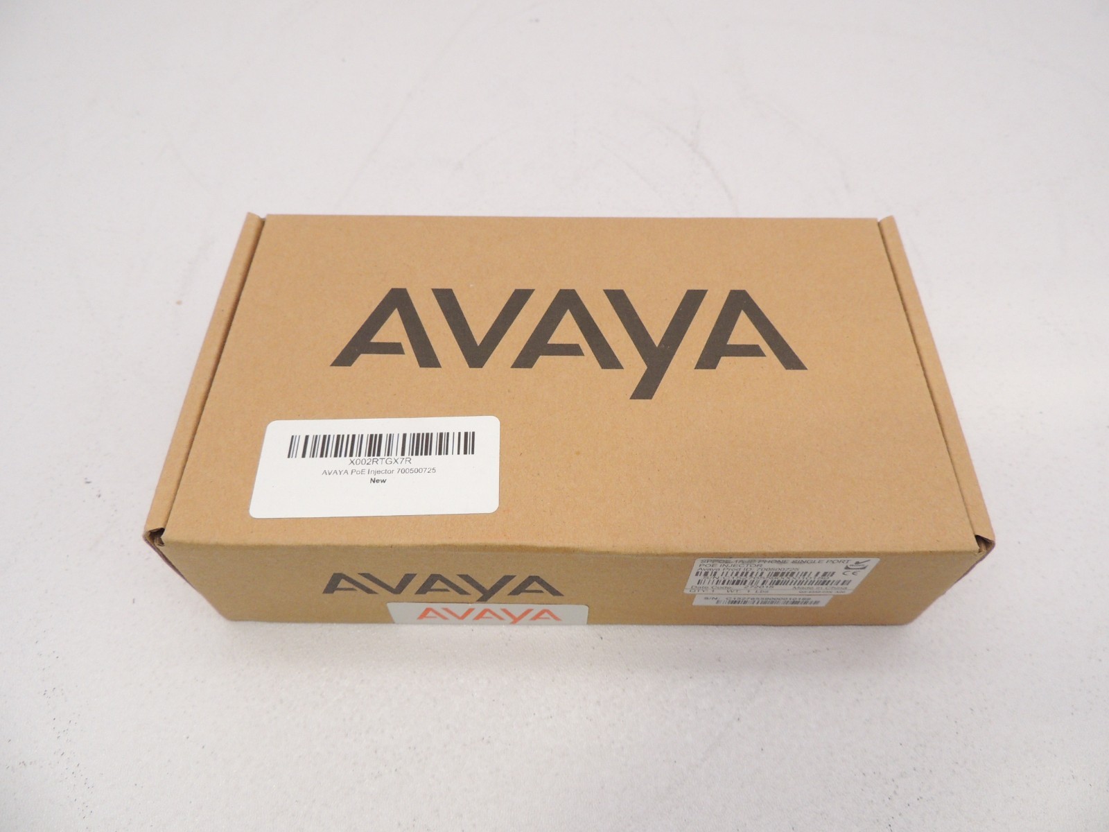 New Sealed Avaya SPPOE-1A IP Phone Single Port PoE Injector 700500725