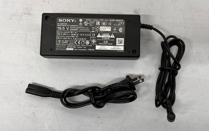 Genuine Sony AC Adapter 19.5V ACDP-085E02, Power Brick Adapter w/ Cord