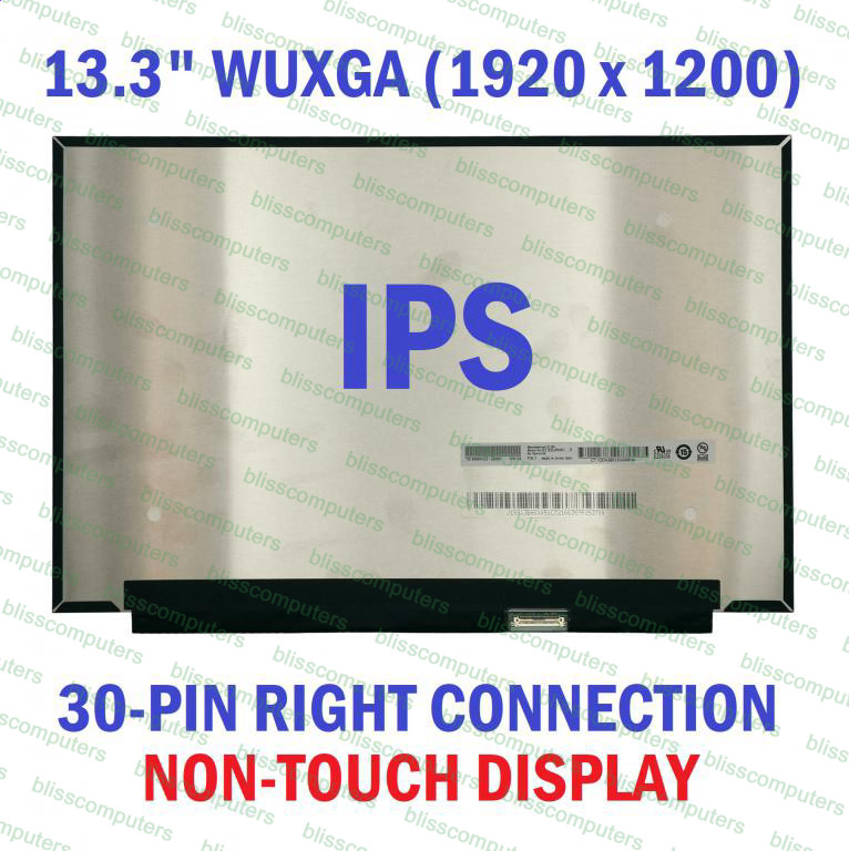 LP133WU1 SPD2 SPD1 B133UAN01.3 NV133WUM-N65 LED LCD Screen Panel HP 13-be