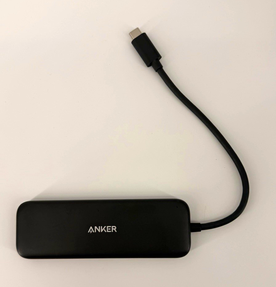 Anker 332 USB-C Hub 5-in-1 A8355 Black Aluminum Docking Station HDMI USB 3.0
