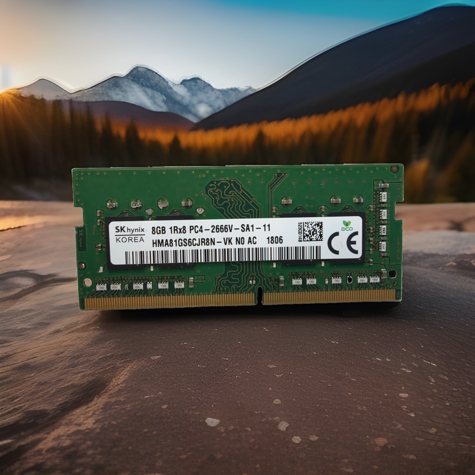 SK Hynix 8GB PC4-21300 (DDR4-2666) SODIMM Memory (HMA81GS6CJR8N-VK)