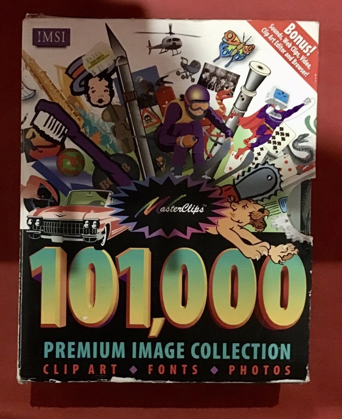 Masterclips Premium Image Collection Retro Vintage Software Box Set 