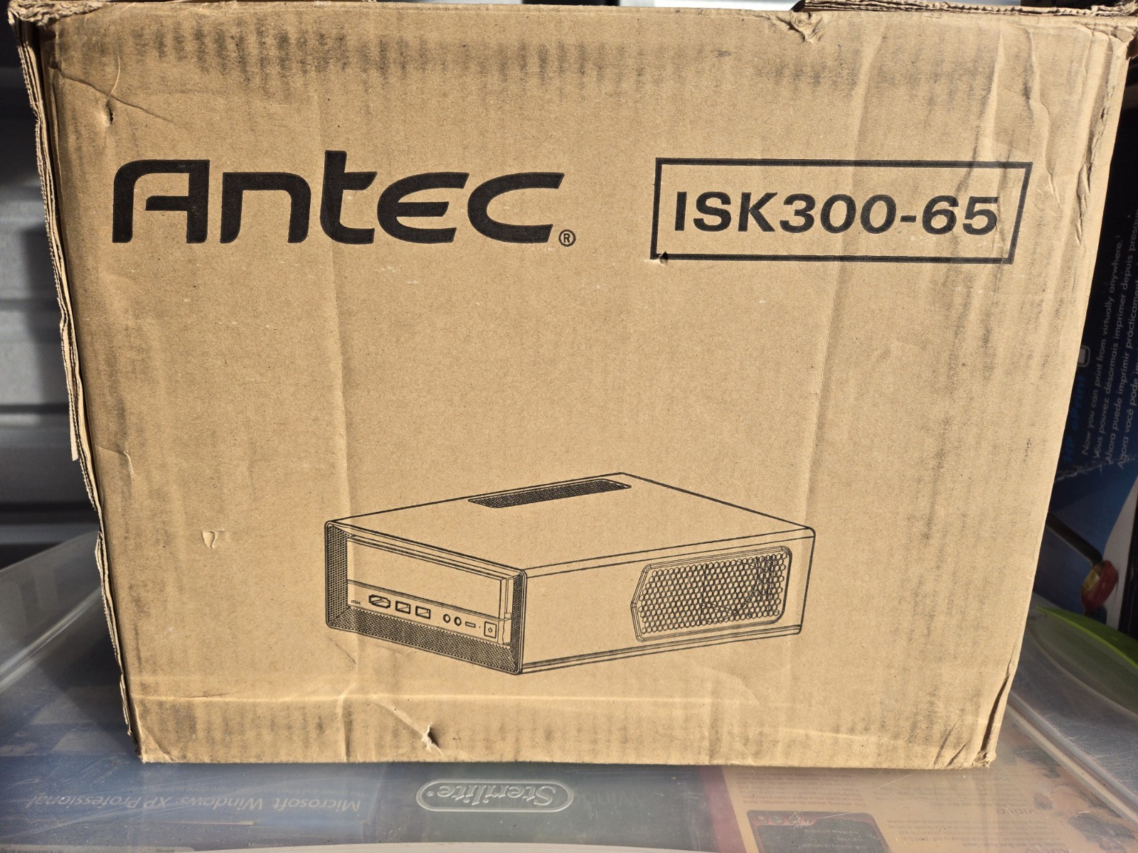 NEW Antec ISK300-65 Mini ITX PC Case - SUPER SMALL form factor low power usage