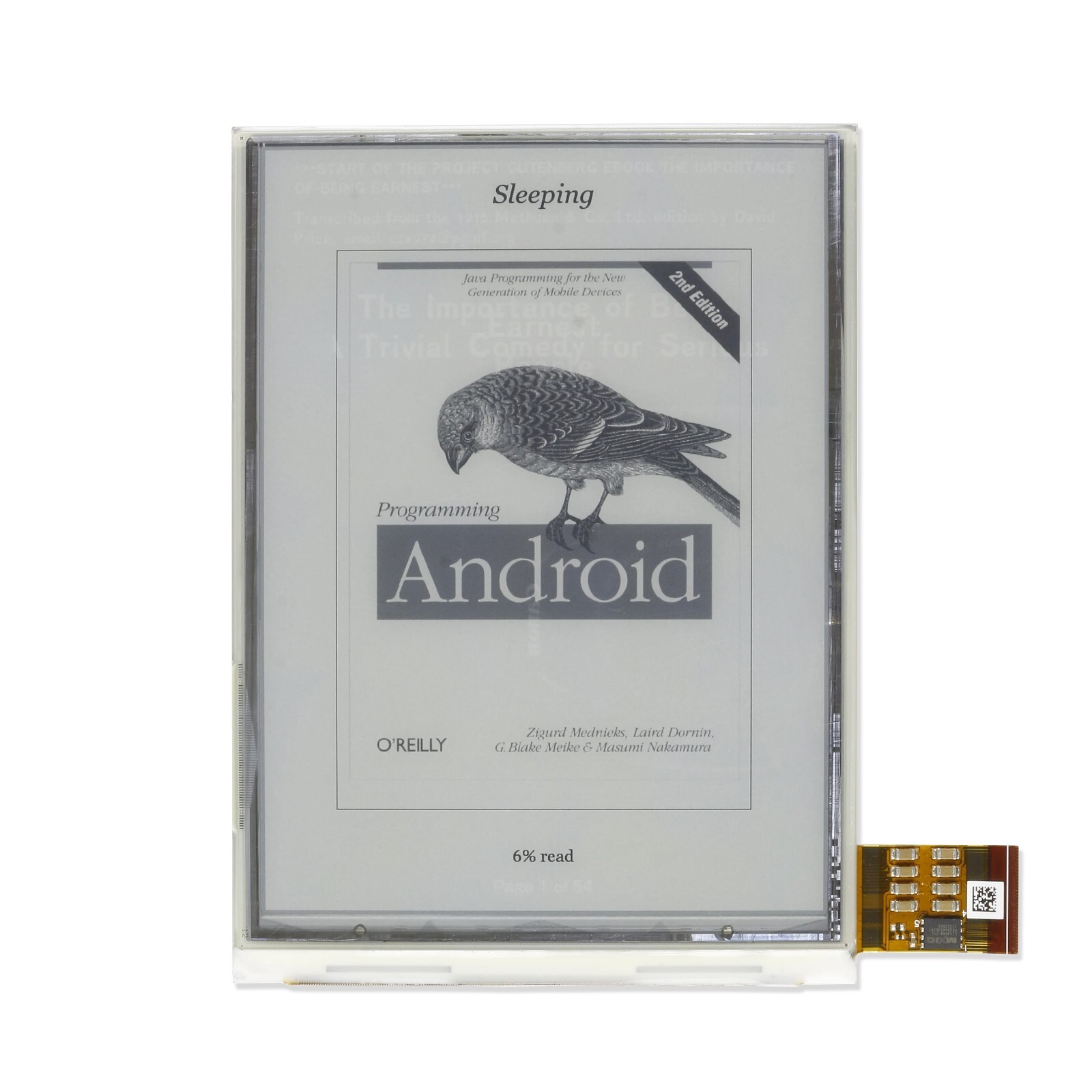 6-Inch E Ink Display for Digma E631 LCD eBook Reader Display Replacement