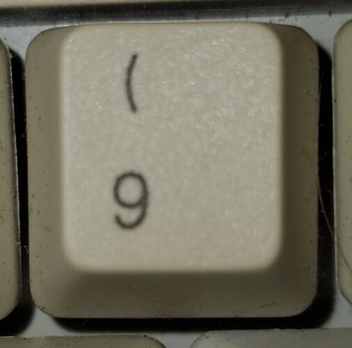 (9 Key Only For Micro Innovations Keyboard Replacement Part One Piece
