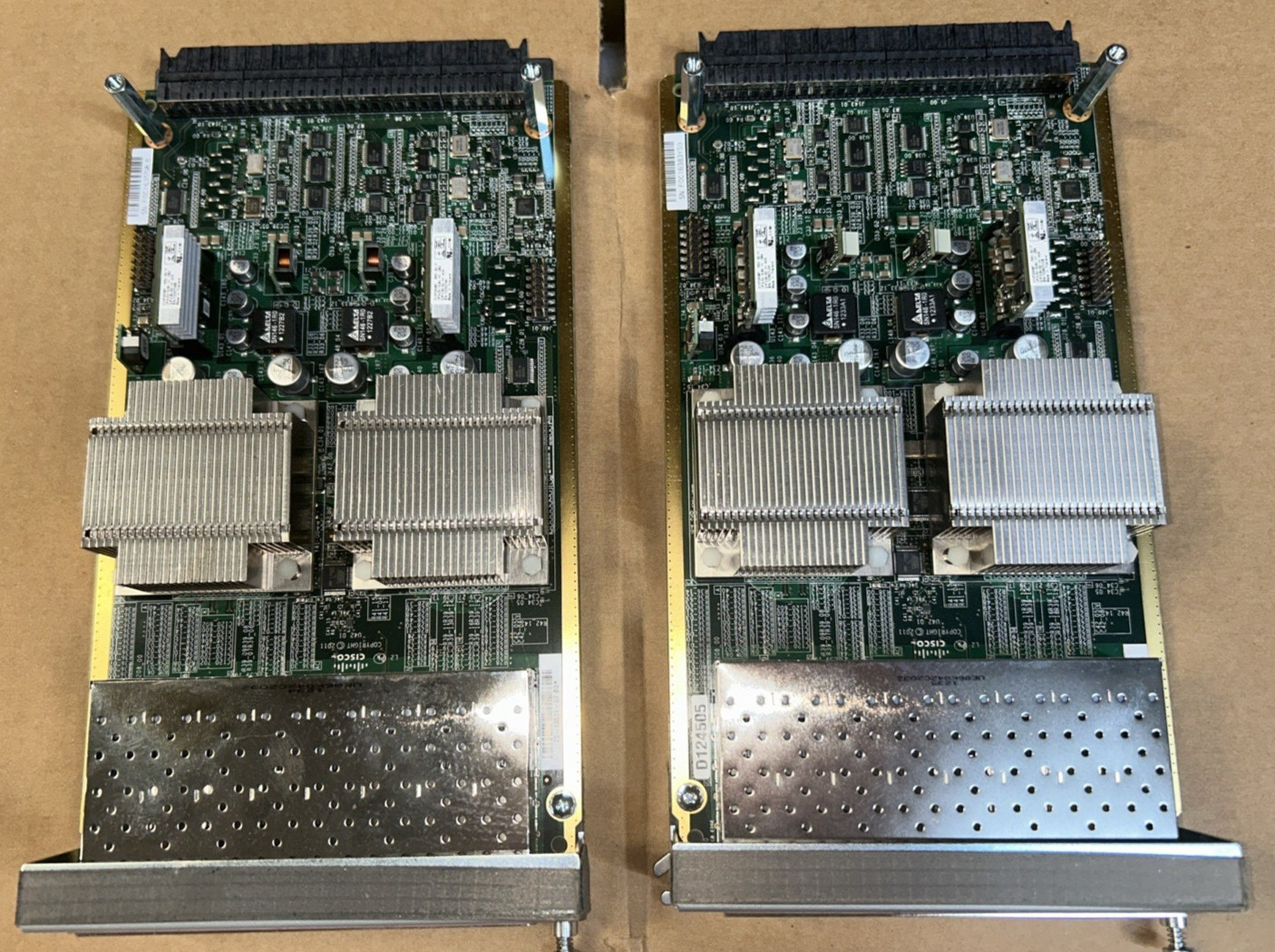 Cisco NEXUS N55-M16UP Nexus 16 Port Expansion Module (lot of 2)
