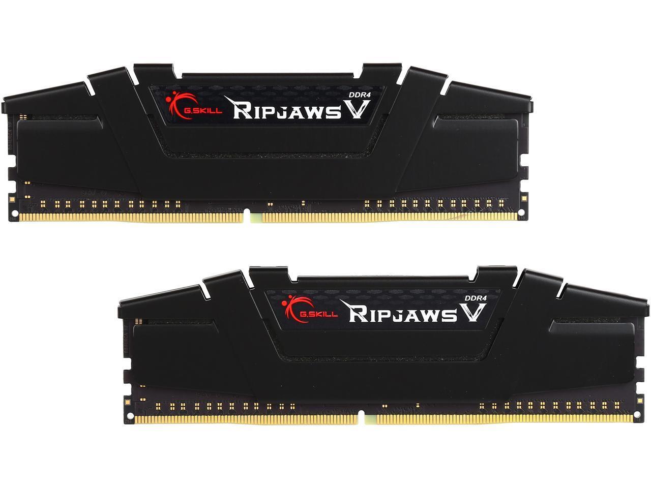 G.SKILL Ripjaws V Series 32GB (2 x 16GB) 288-Pin PC RAM DDR4 3600 (PC4 28800) In