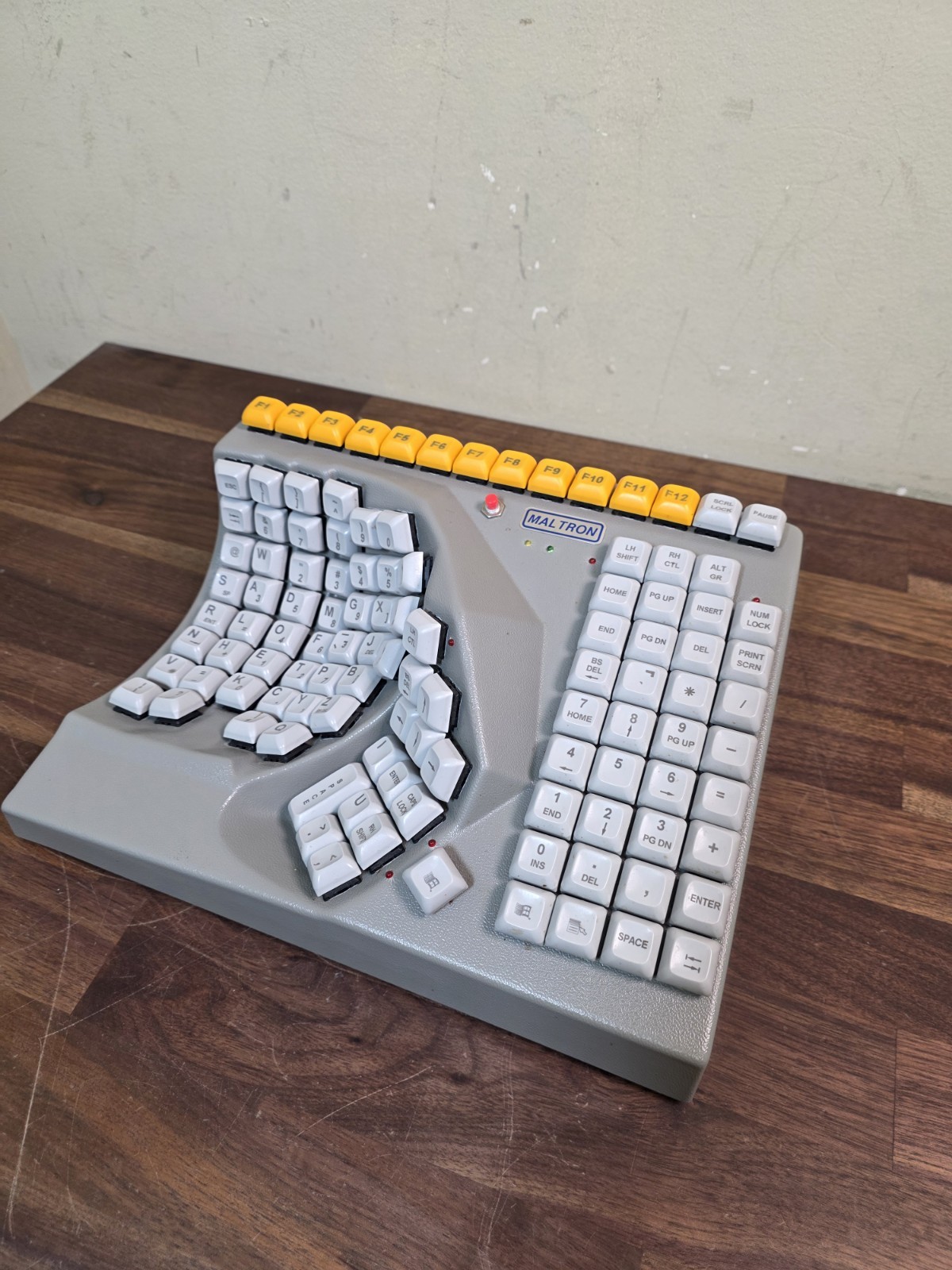 Maltron Single Hand Left-Handed Ergonomic Keyboard Tested & Working 
