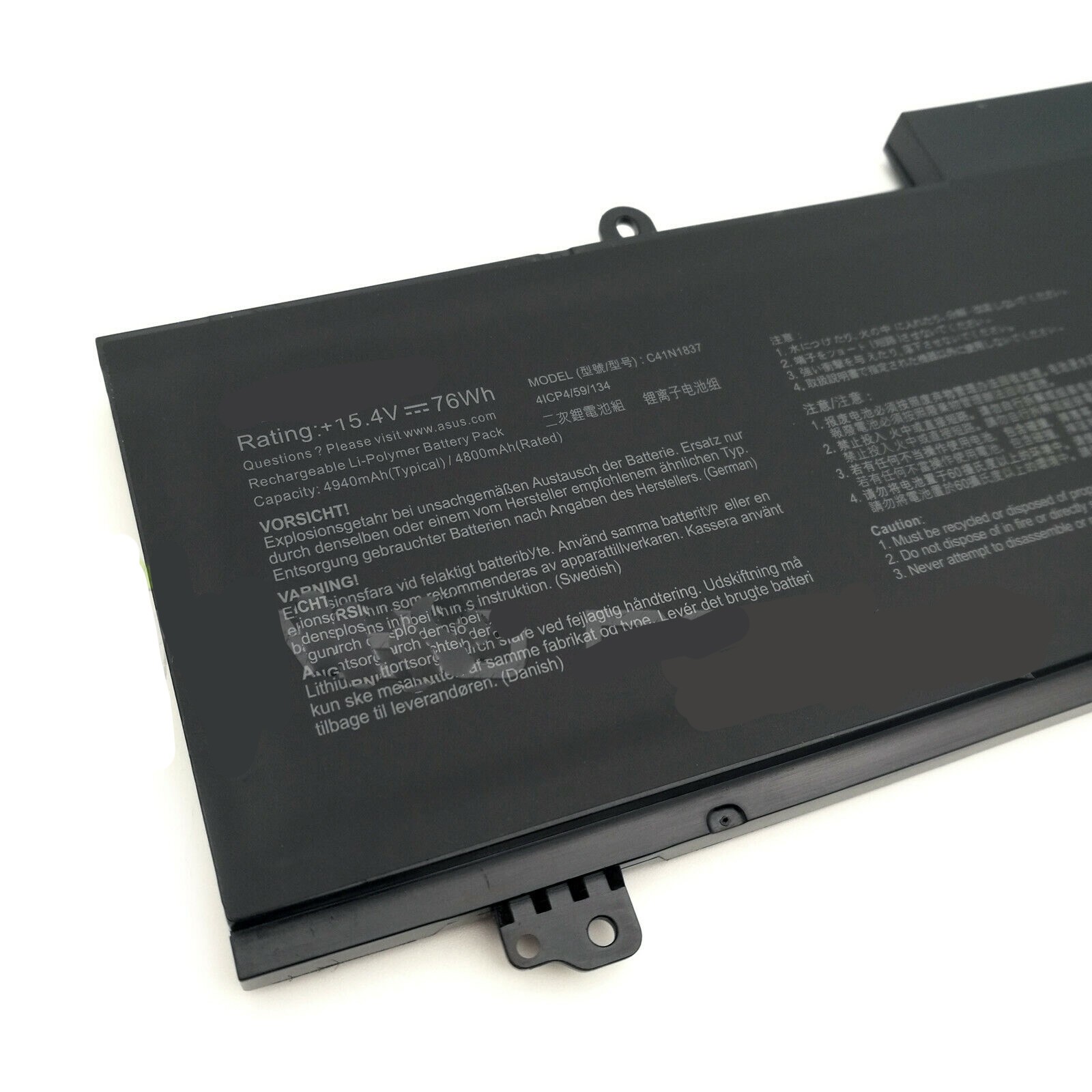 New Genuine C41N1837 Battery for Asus ROG Zephyrus GU502 GU502DU GU502GU GU502GV