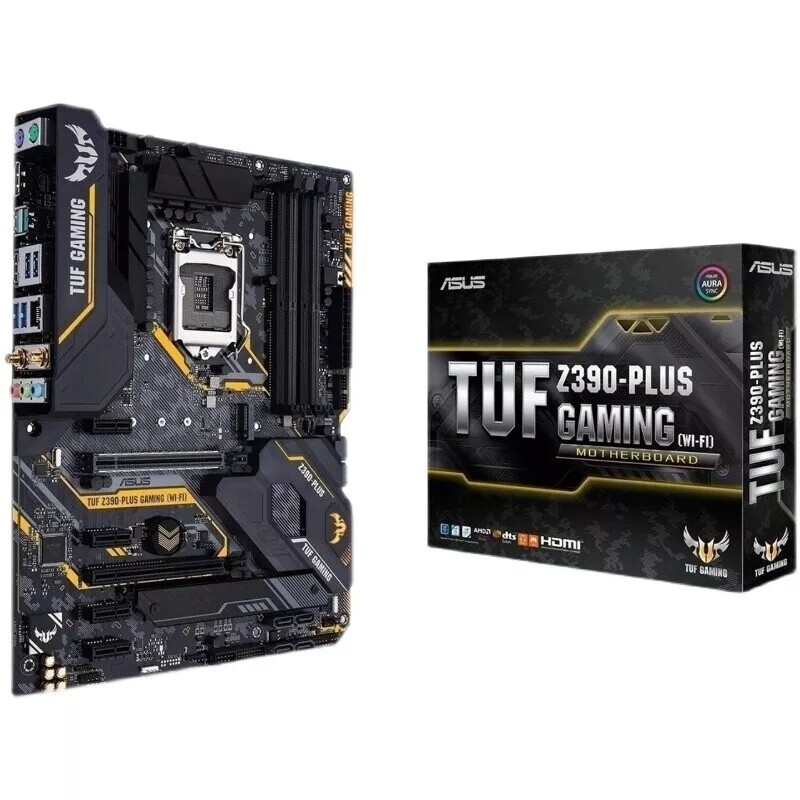 ASUS TUF Z390-PLUS GAMING [WIFI] ATX Motherboard Intel Socket LGA1151 DDR4 HDMII
