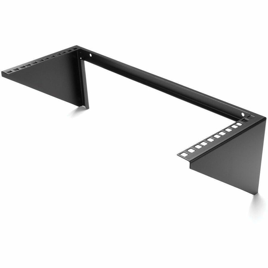 StarTech 4U 19in Steel Vertical Wallmount Equipment Rack Bracket - Black