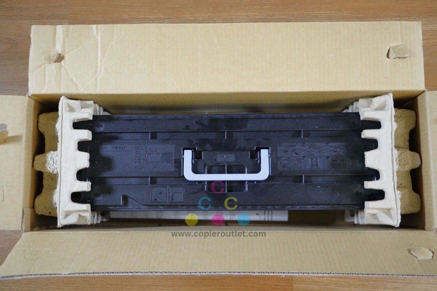 Open Genuine Kyocera TK-657 Black Toner Cartridge KM-6030/KM-8030 Same Day Ship