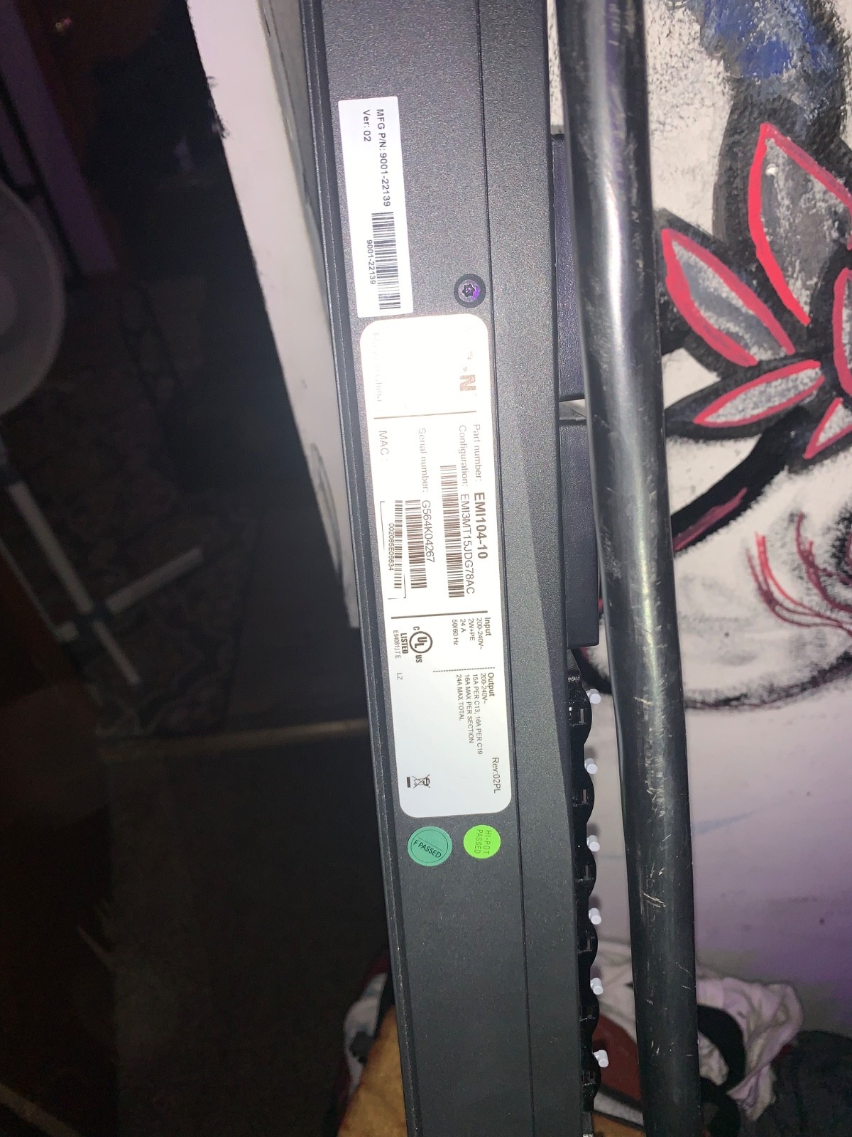 Eaton EMA107-10 ePDU G3 Managed Rack Single-Phase PDU 24 Outlet 9001-22152