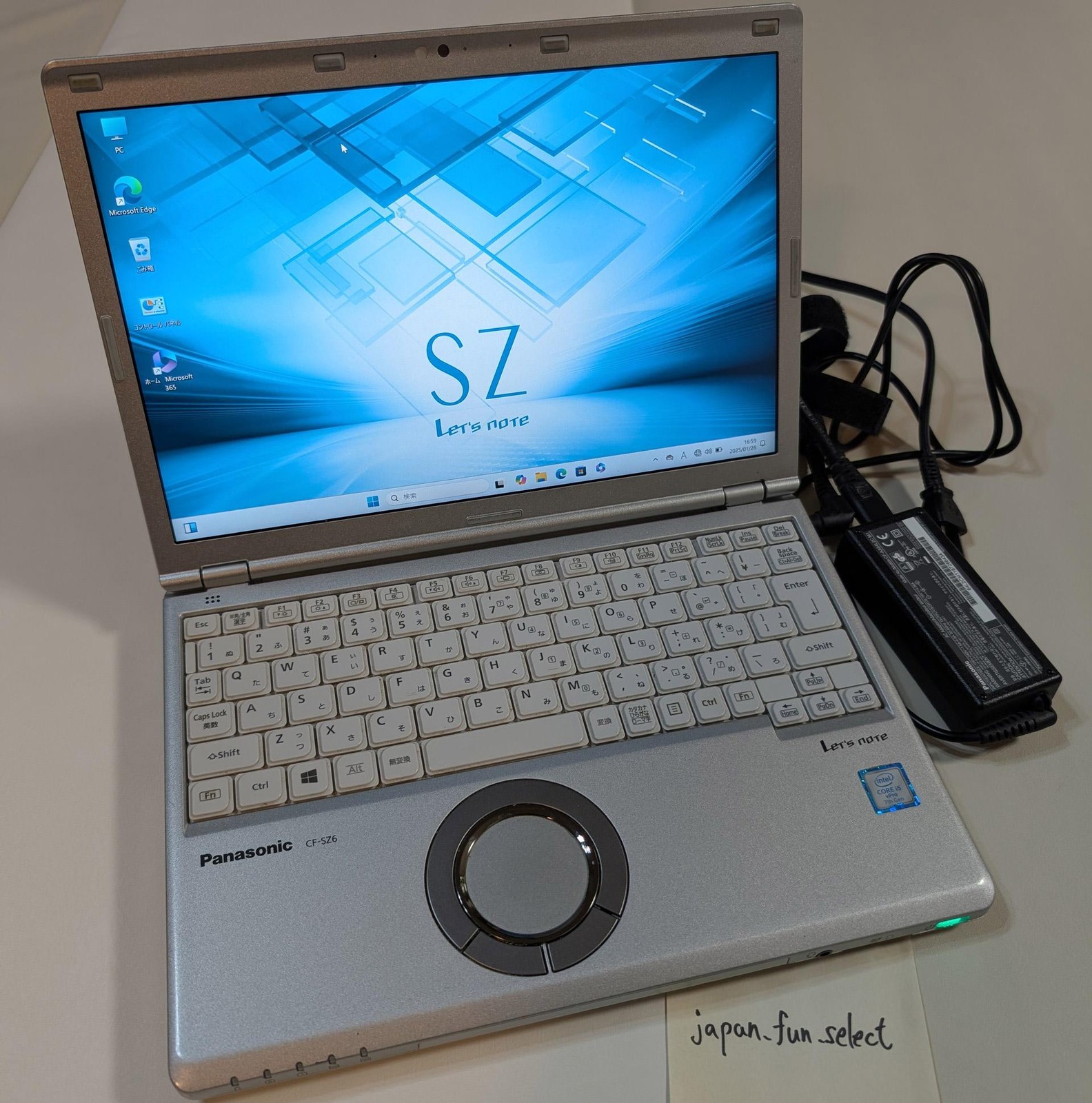 Panasonic Let's note CF-SZ6 Intel Core i5-7300U SSD 256GB RAM 8GB Windows 10 11