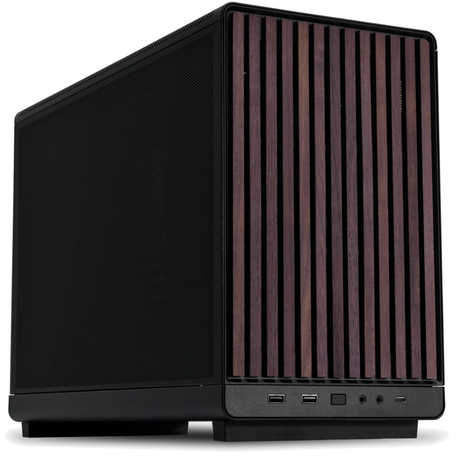 Stylish Wood Front Panel, High Airflow Design