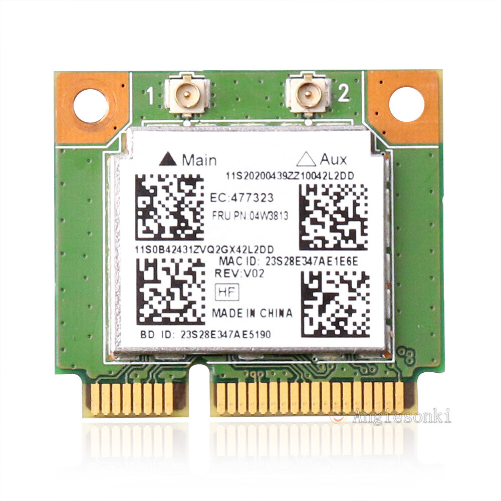 Realtek RT8723BE Wi-Fi + BT4.0 WLAN Card for Lenovo 04W3813 E440 E540 S440 B5400