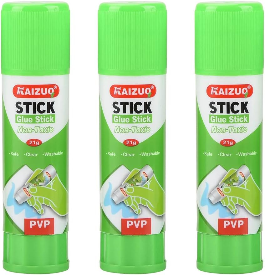 Glue Sticks for 3D Printer Bed, PVP Solid Glue Stick Glass Bed Adhesive