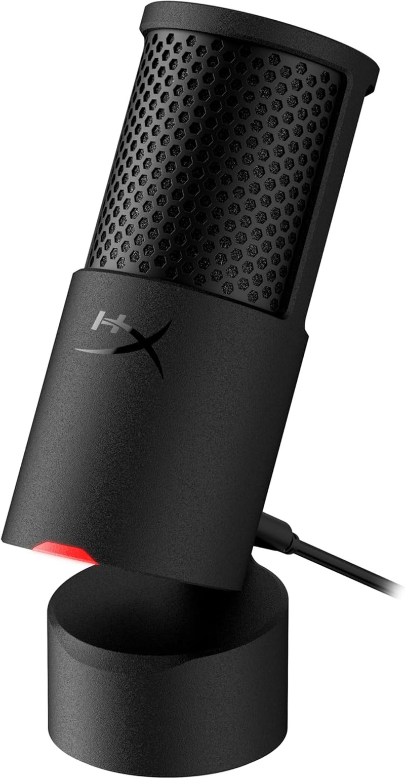 Solocast 2 – Gaming USB Condenser Mic for PC, USB-C to USB-A, Built-In Pop Filte