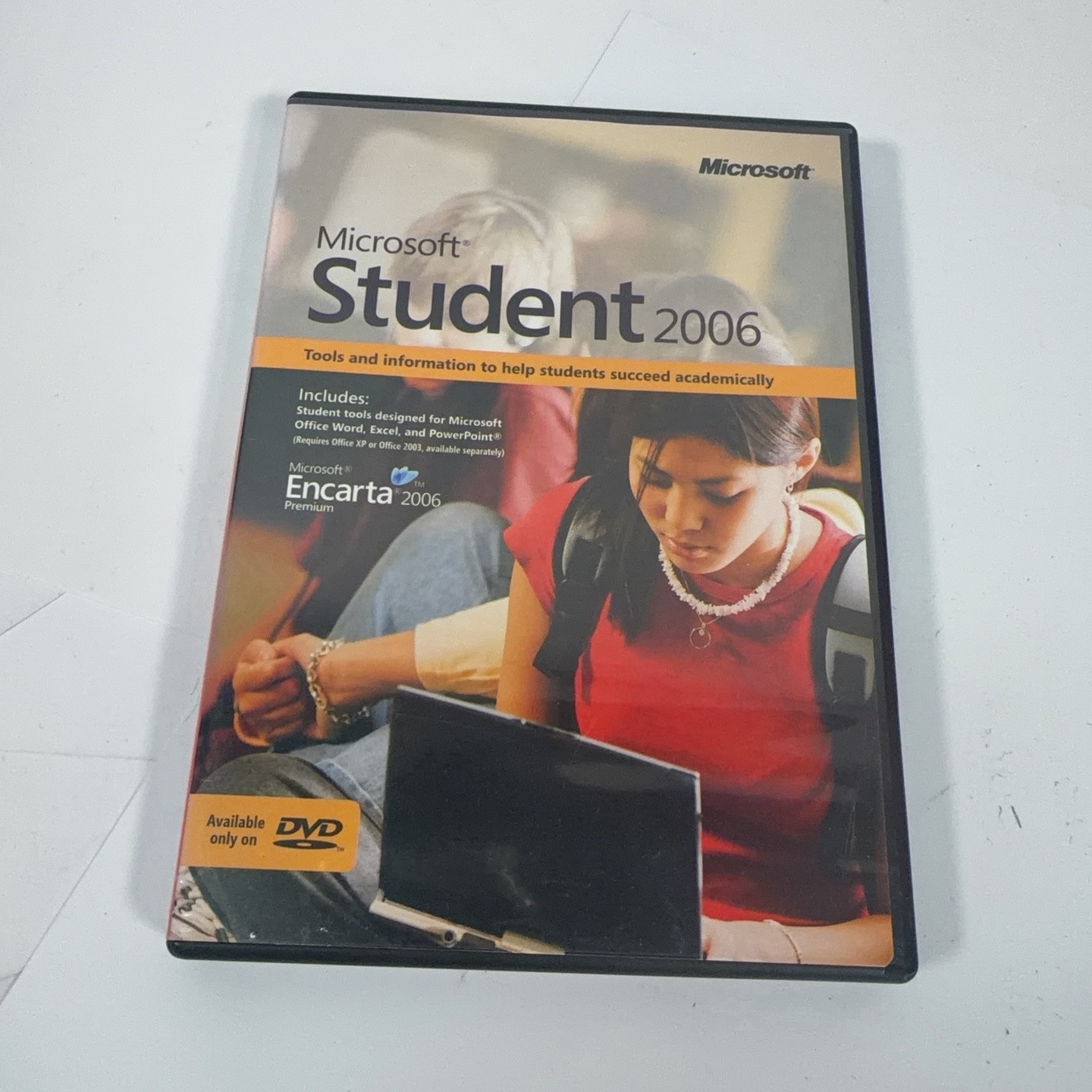 Microsoft Student 2006 PC DVD Encarta Premium Educational Reference Software