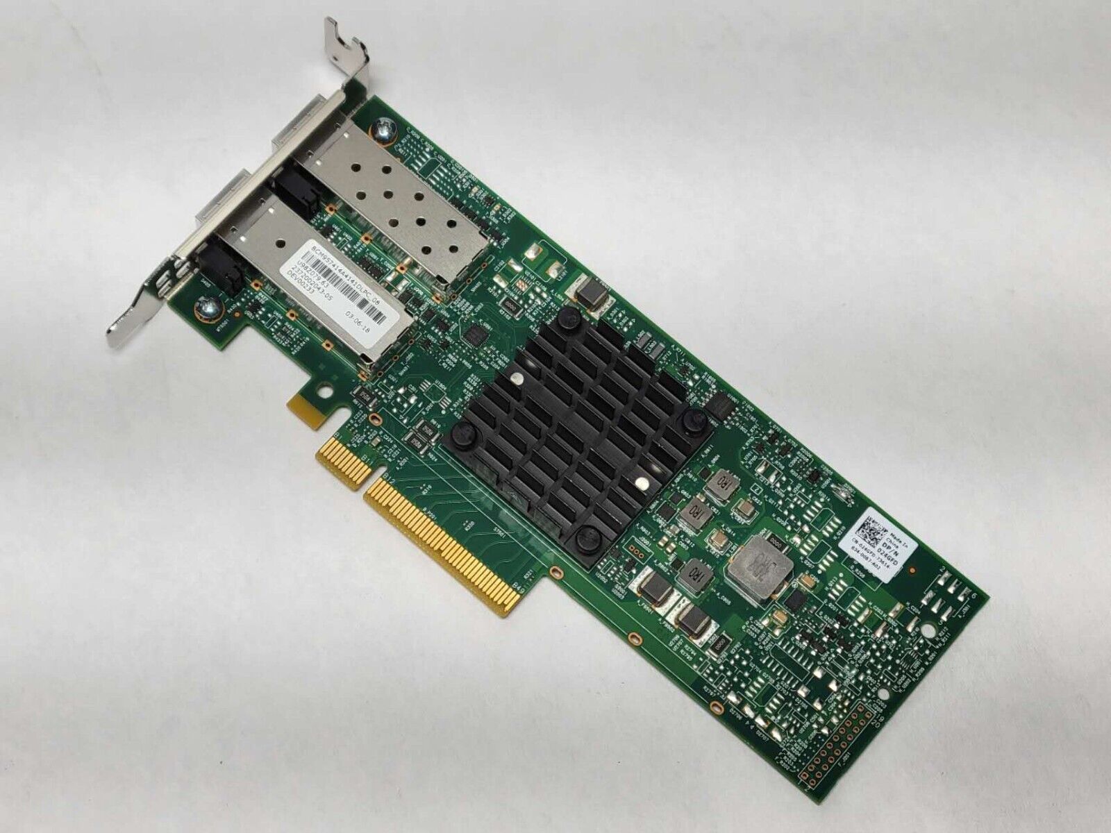 Dell Broadcom 57414 Dual Port 25GbE SFP Pcie Network Adapter DELL 24GFD Low Pro