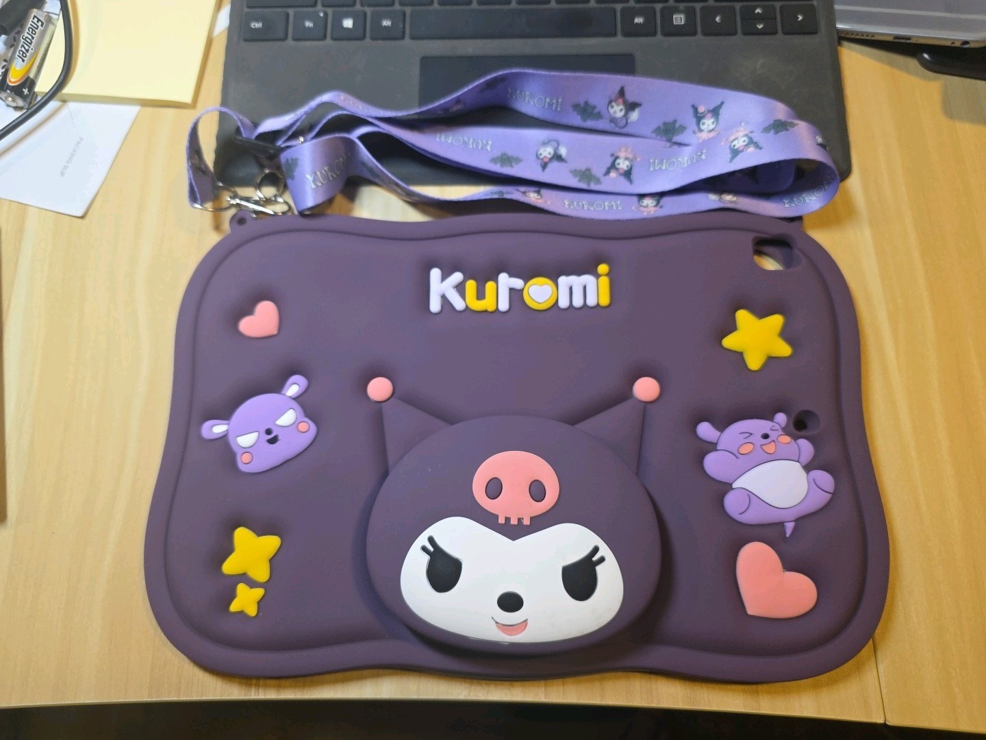 Kuromi New But Opened Ipad Case Ipad Pro 10.5 Ipad 10.2 Compatible Comes W Strap