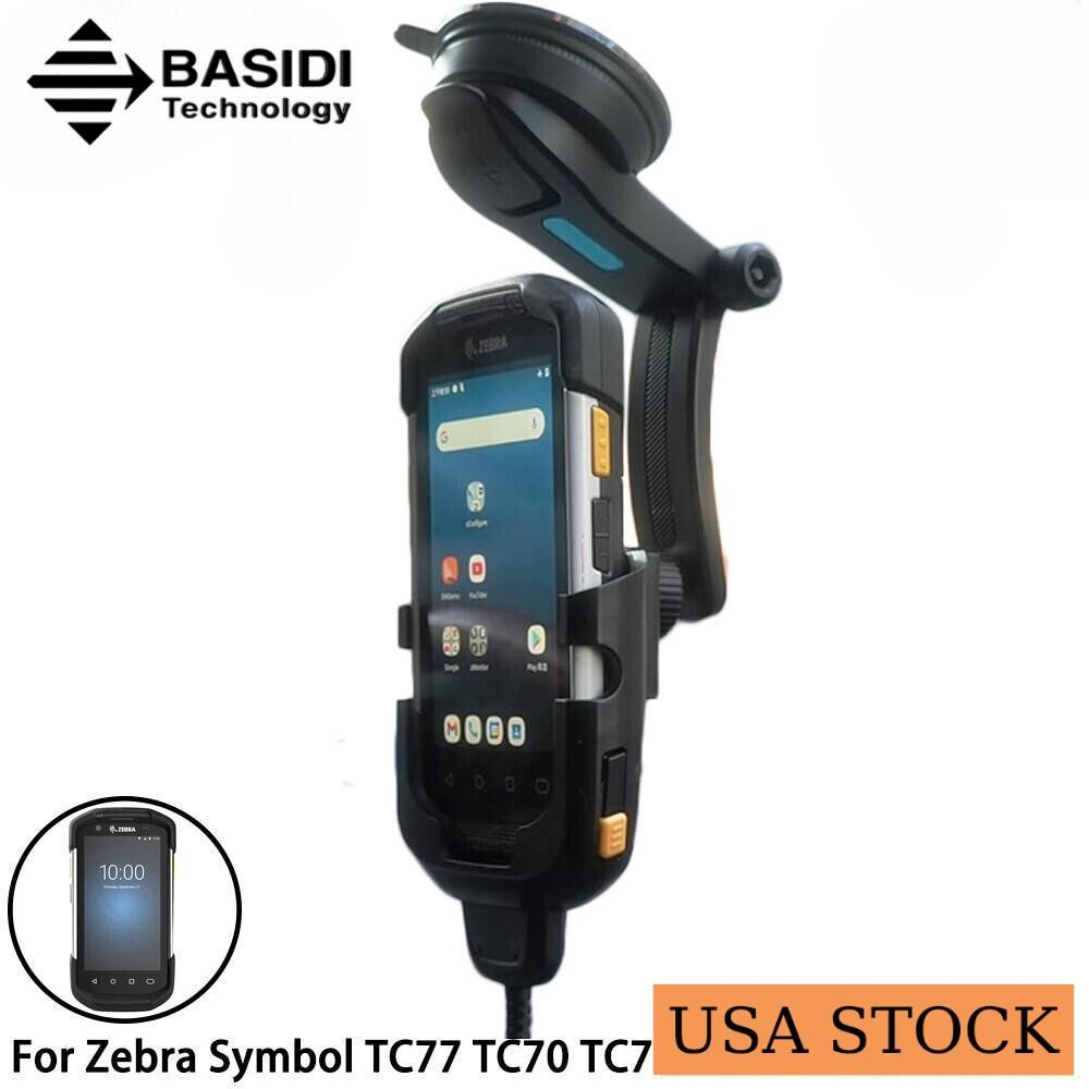 🔥US Car Holder Mount Charger Cable for Zebra TC77 TC70 TC72 TC75 TC70X 5V 2A 🔥