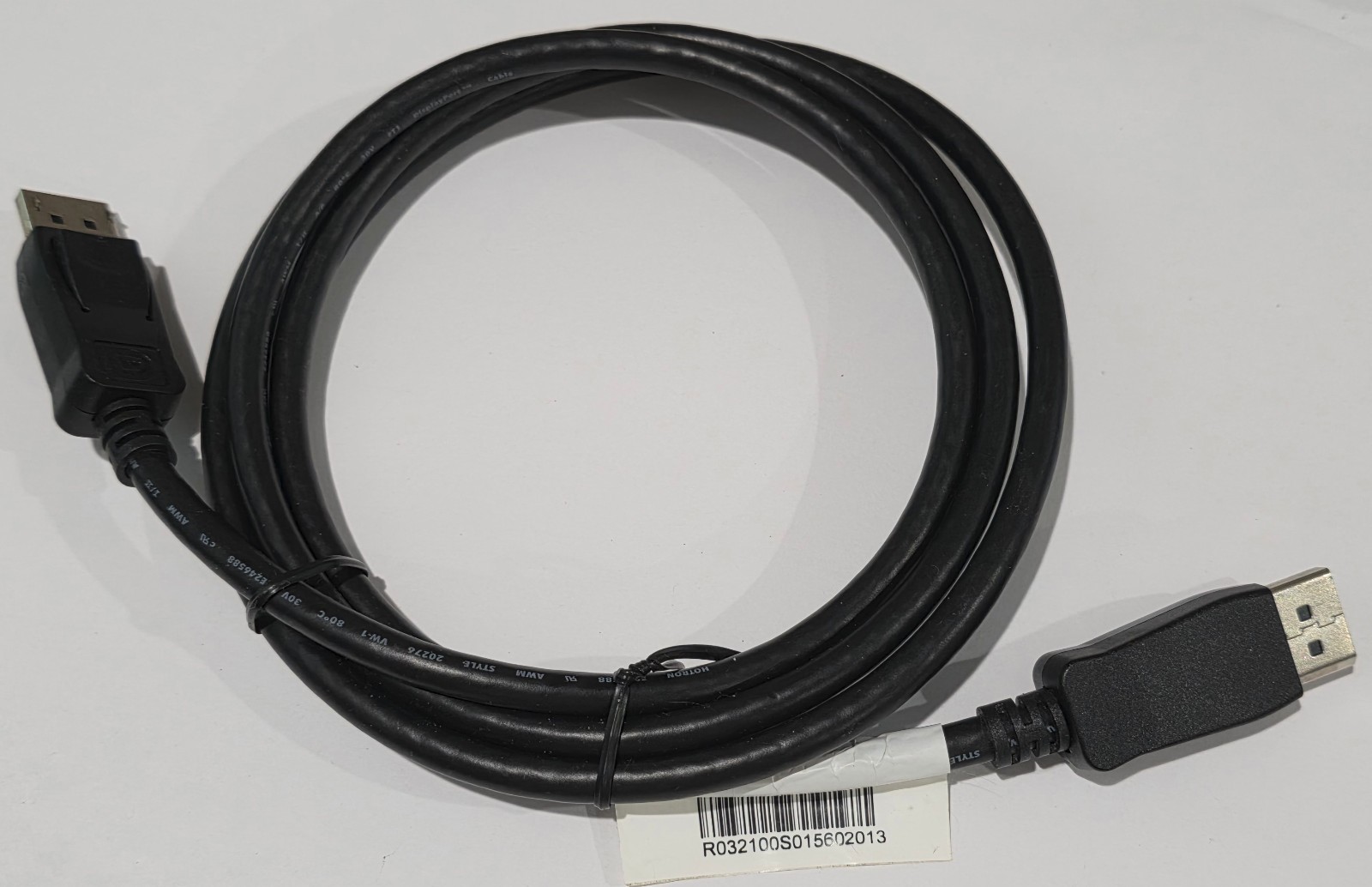 NEW Genuine HP 917463-001 Black Cable DisplayPort to DisplayPort Hotron Cord