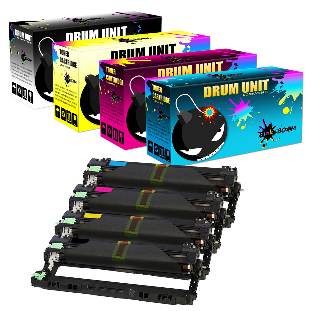 4 Drum Cartridge fits Brother DR221 DCP-9022CDW DCP-9020CDW HL-3180CDW