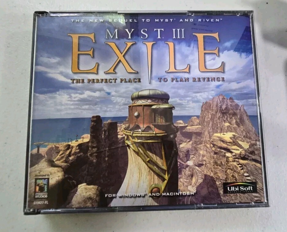 Myst III Exile PC Game Discs