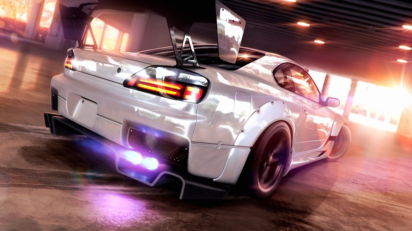 Cars nissan tuning silvia Desk Mat Stitched