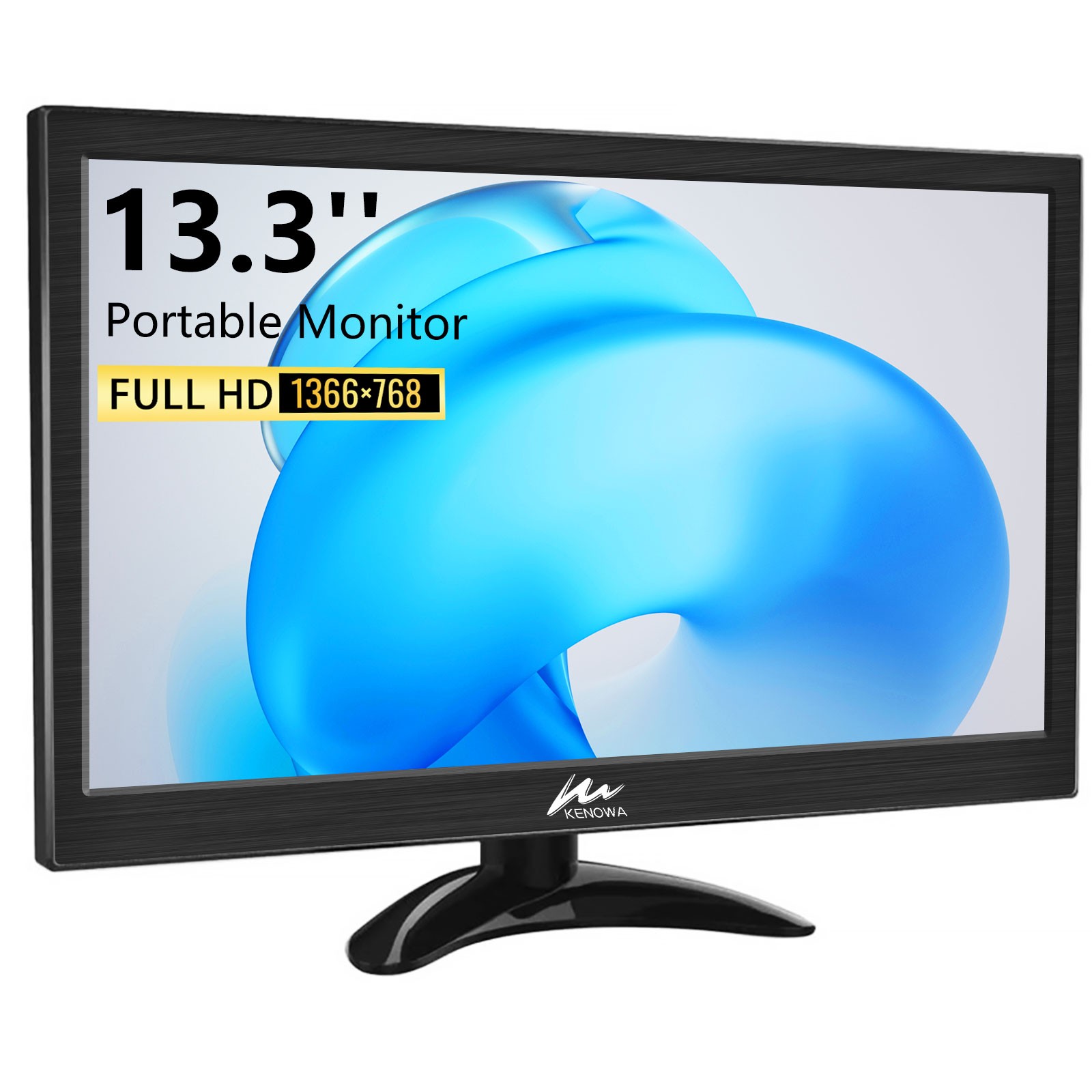 13.3'' Portable Touch Screen Monitor Display IPS For Mobile Phone Gaming TV Box