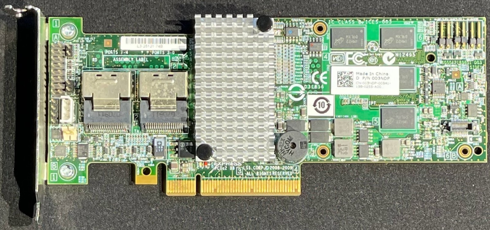 Dell / LSI MegaRAID SAS/SATA PowerEdge Raid Controller Module / 03NDP